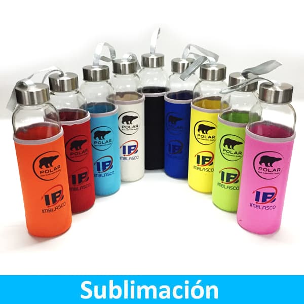 Botella Vidrio con funda M28 - imagen 3