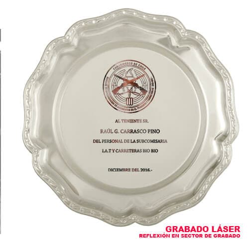 Plato Bandeja Redondo 2105 MS - imagen 2