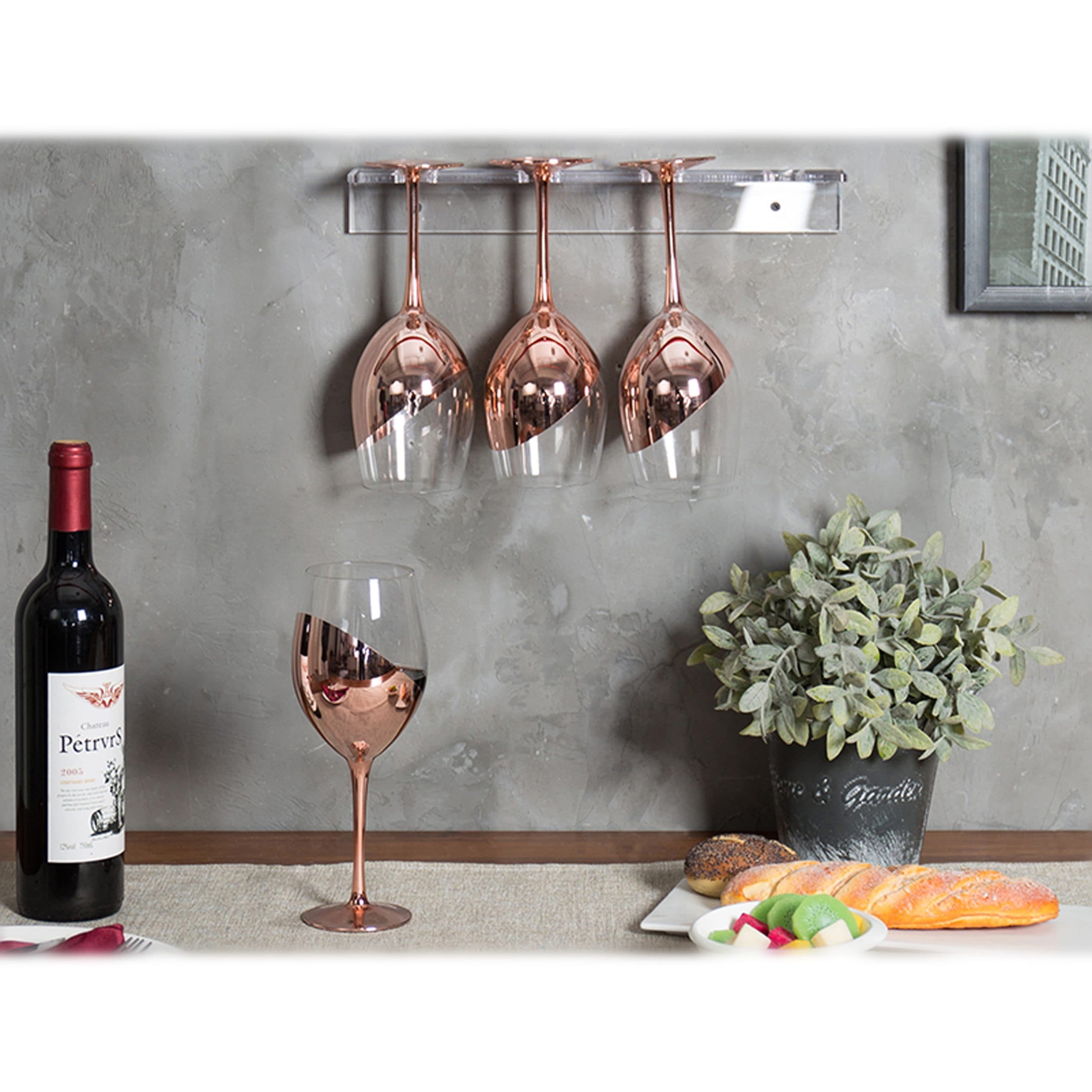 Set de Copas y Decantador para Vinos Encobrizado M88 - imagen 8