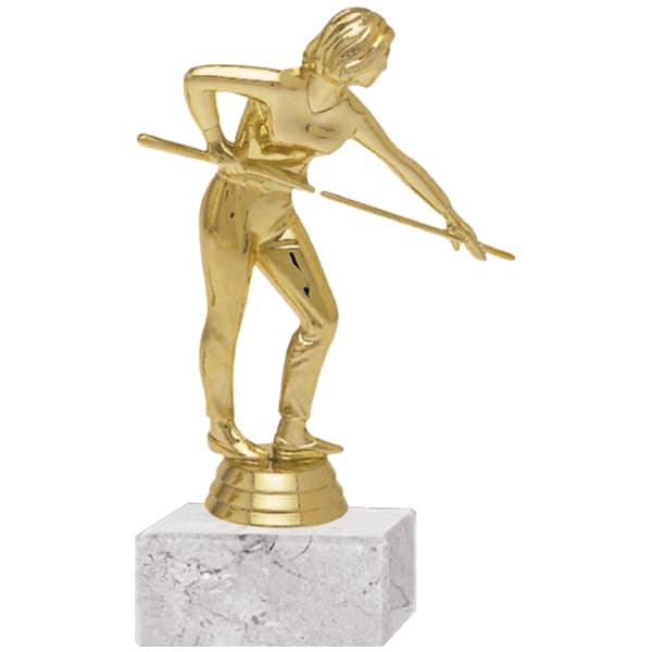 Trofeo Plástico Pool Femenino