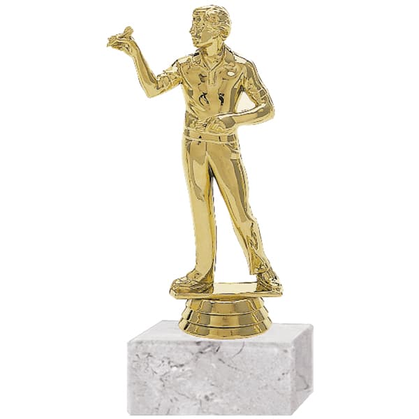 Trofeo Plástico Dardo Masculino