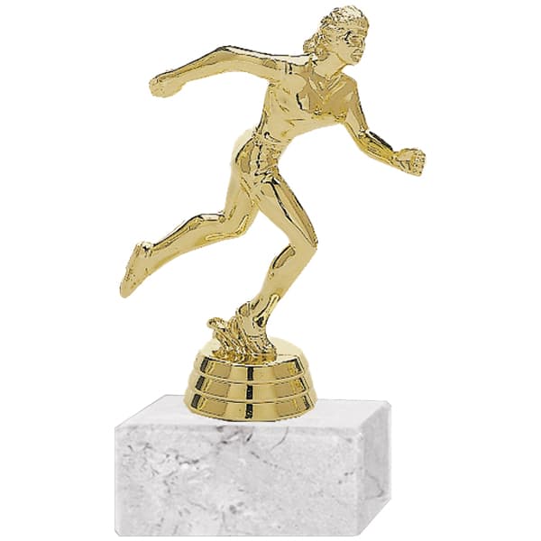 Trofeo Plástico Atletismo Femenino Grande