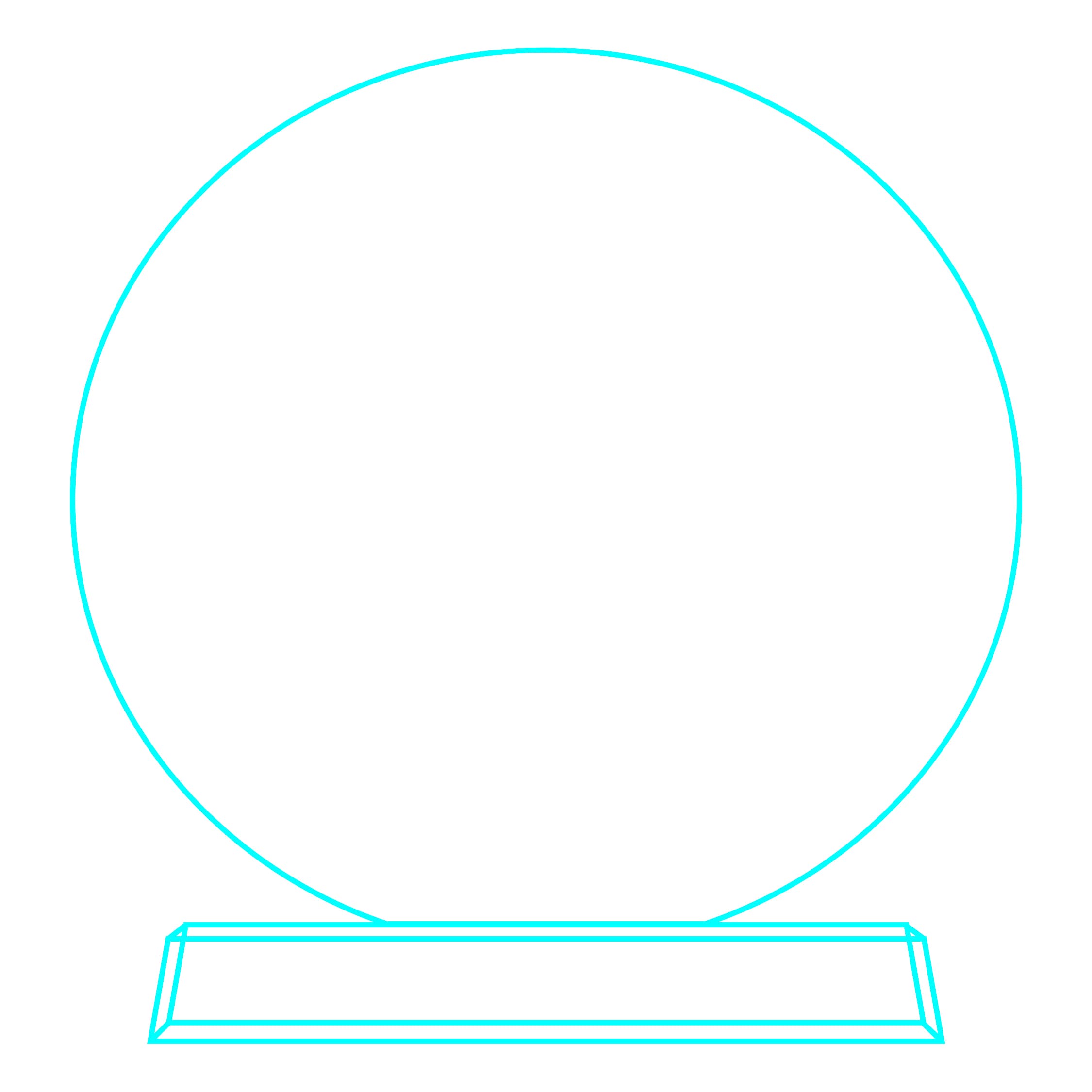 Galvano Cristal Circular 2348 - imagen 4