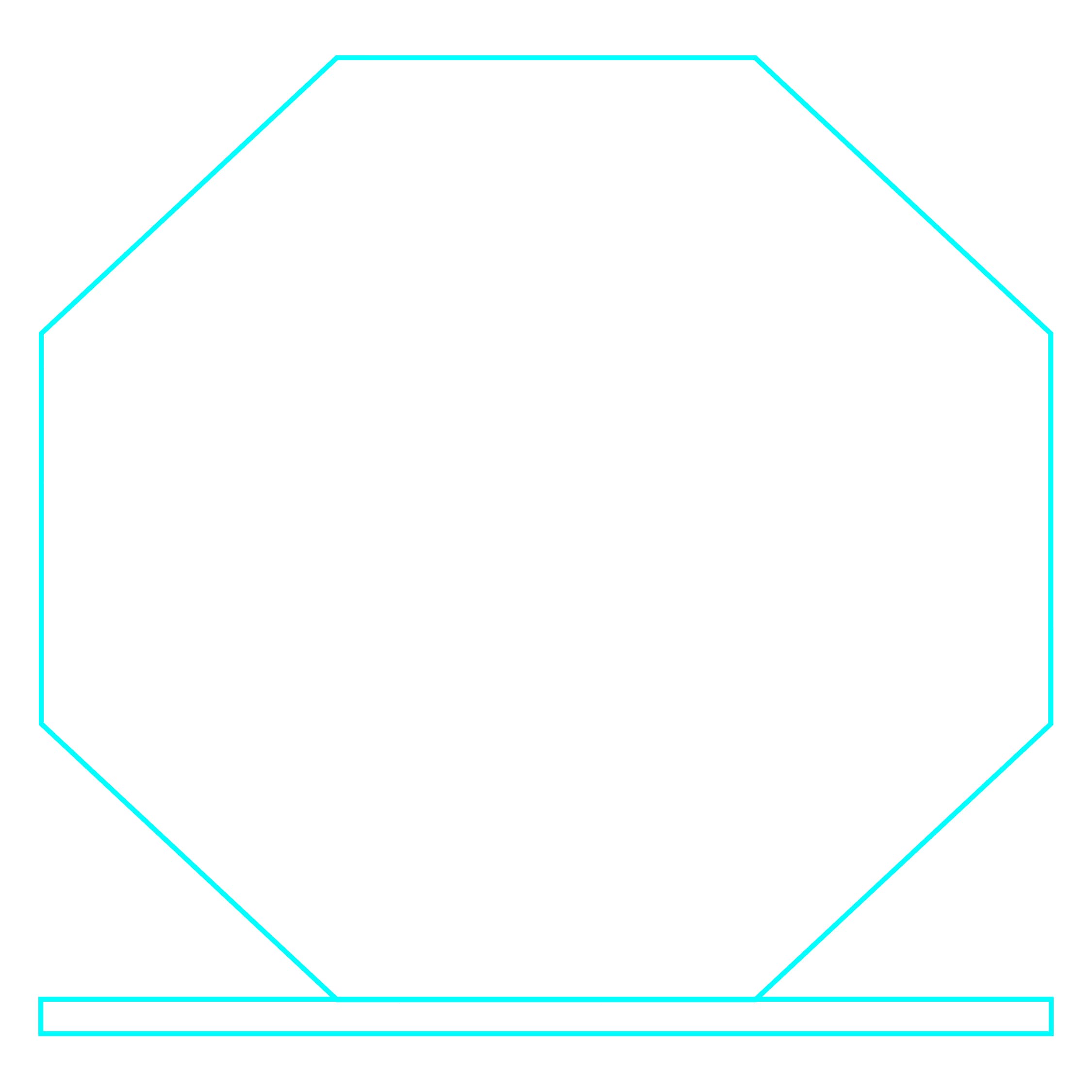 Galvano Cristal Octagonal 2349 - imagen 4