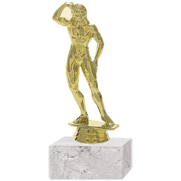 Trofeo Plástico Fisiculturismo Femenino