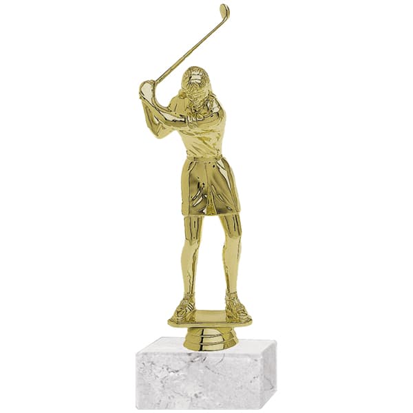 Trofeo Plástico Golf Femenino Grande