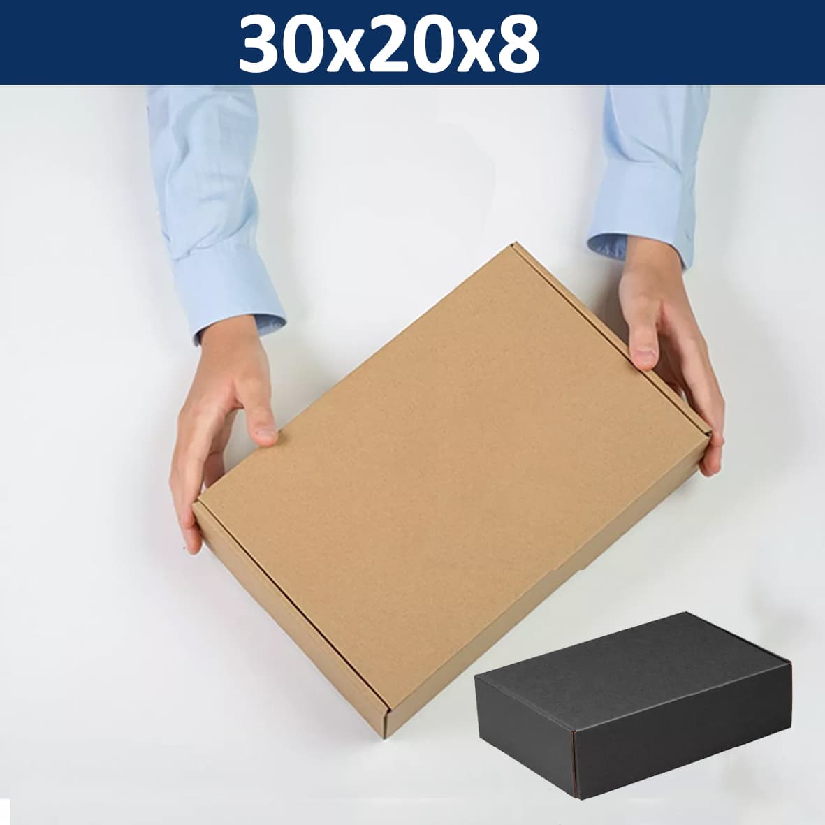 Caja Cartón Autoarmable Microcorrugado CC08