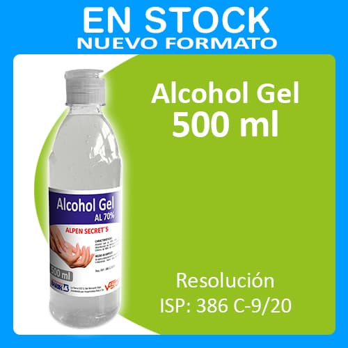 Alcohol Gel 500 ml. - imagen 2