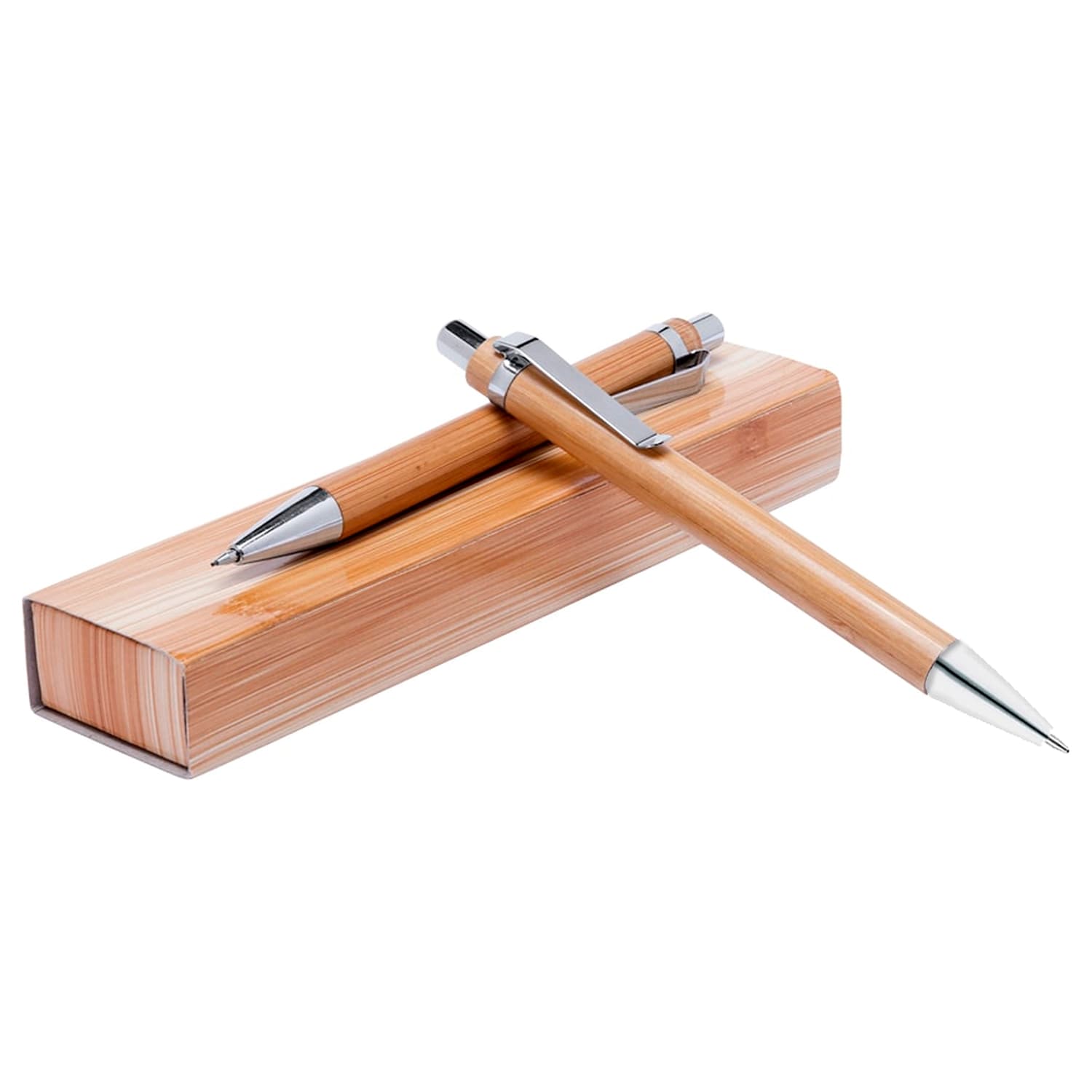 Set Portaminas y Bolígrafo Bamboo B92 - imagen 2