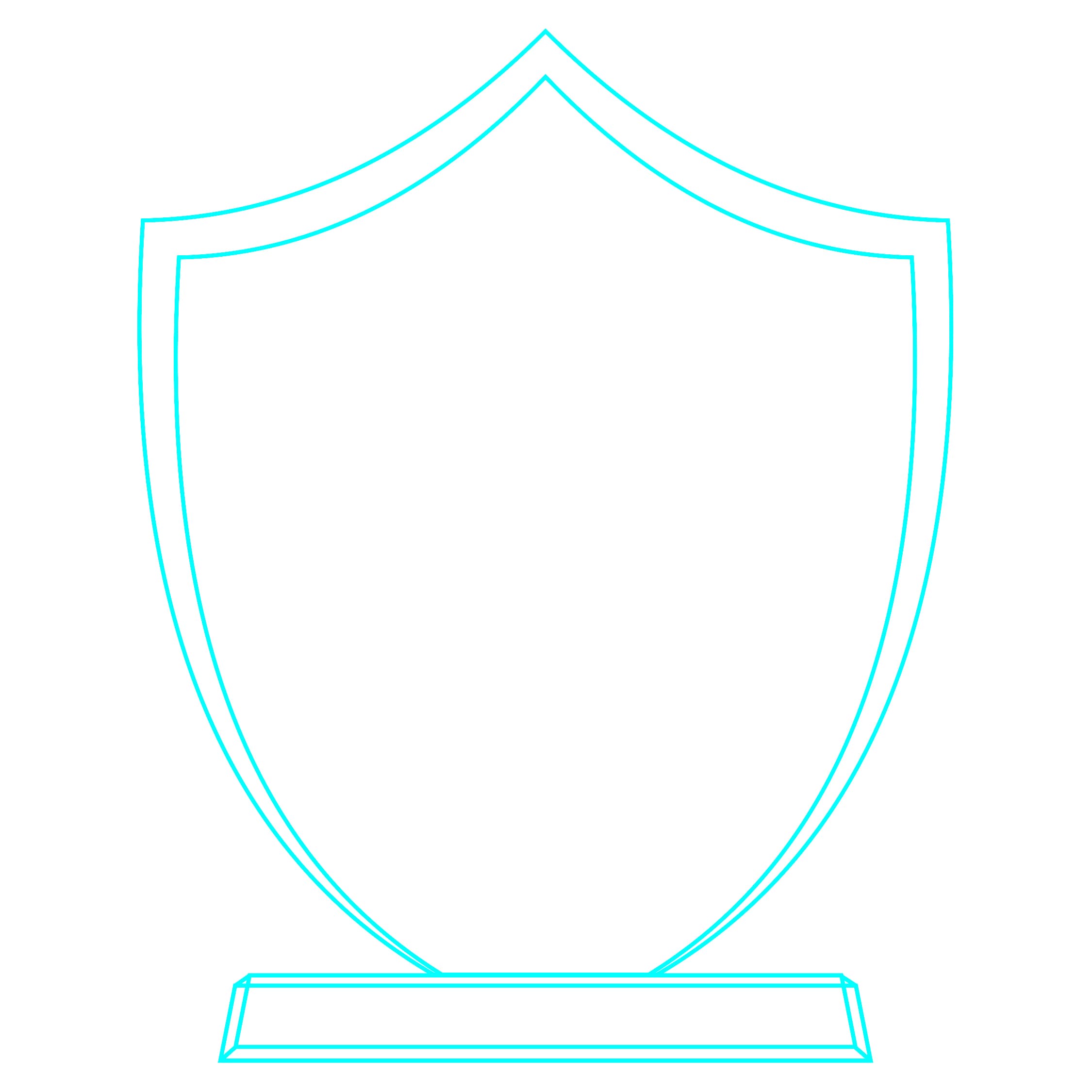 Galvano Cristal Escudo CTA 2324 - imagen 5