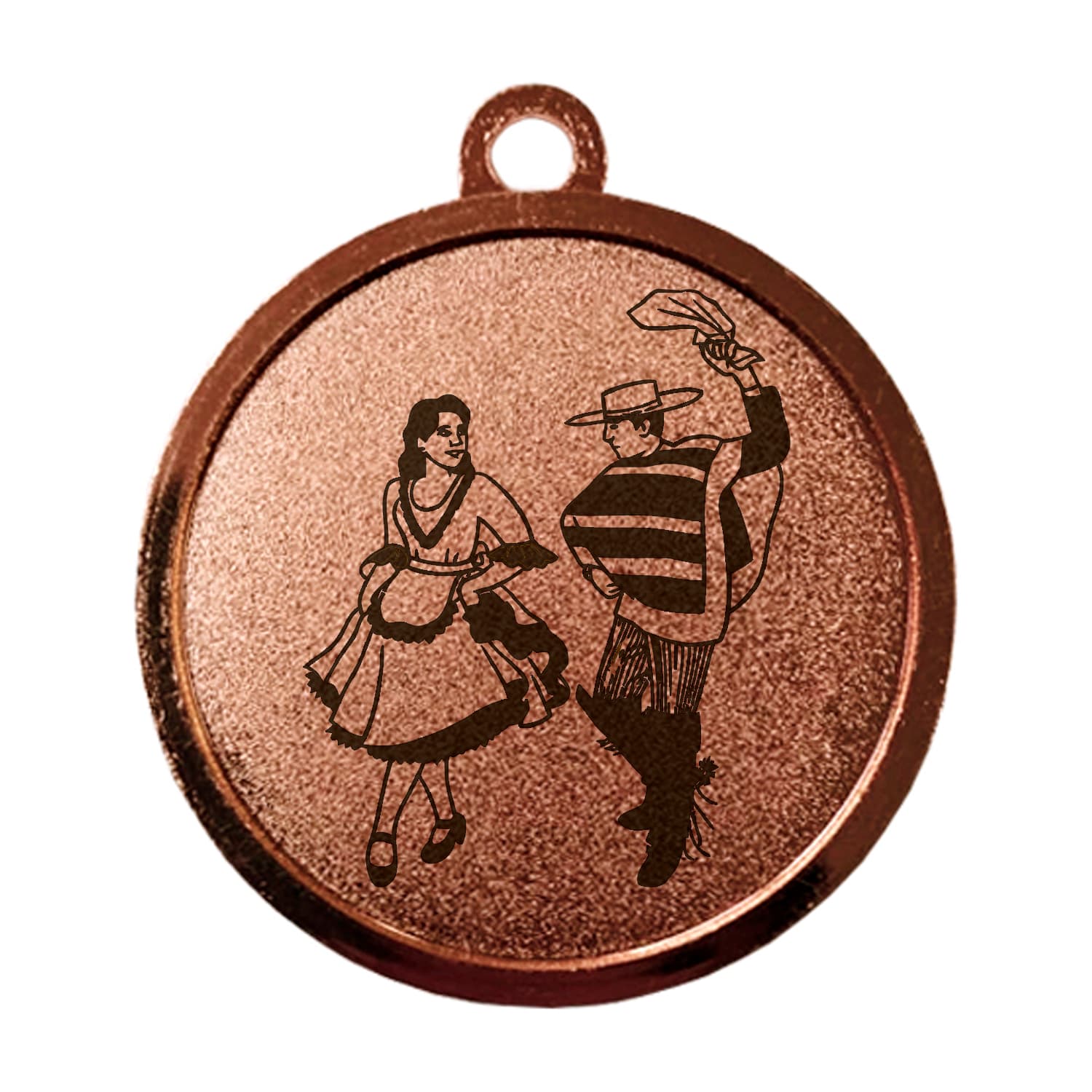 Medalla Cueca 55mm CUE55 - imagen 4