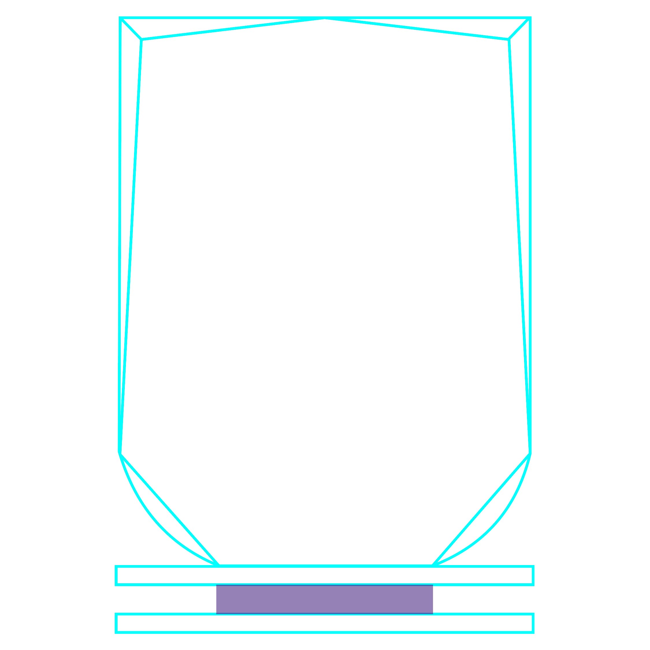 Galvano Cristal Escudo FR 42 - imagen 5