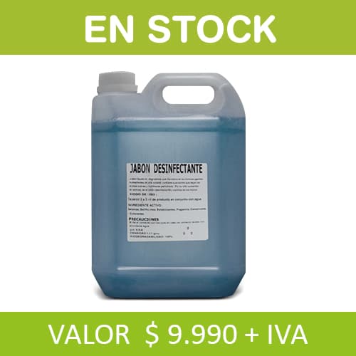 JABÓN LÍQUIDO CON AMONIO CUATERNARIO