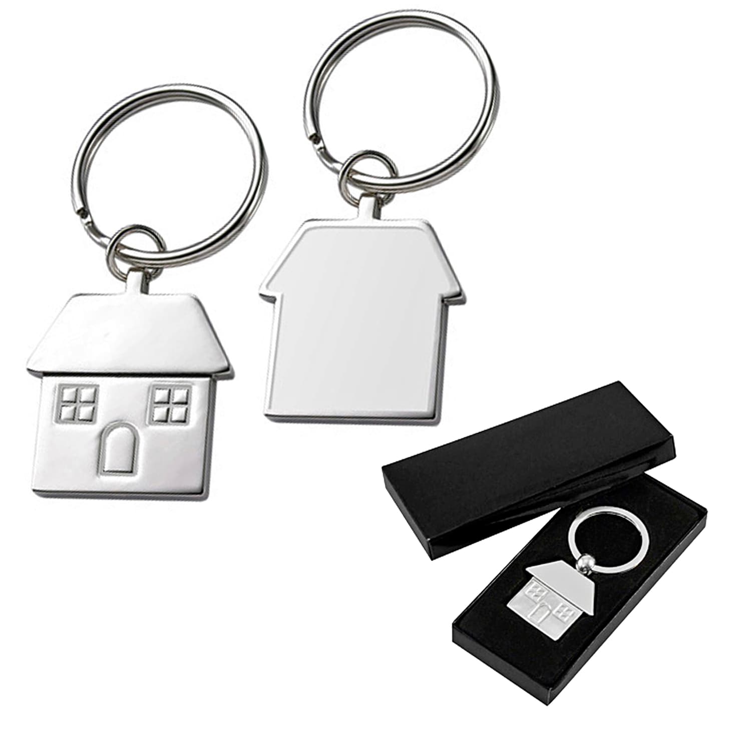 Llavero Casa metálico K7