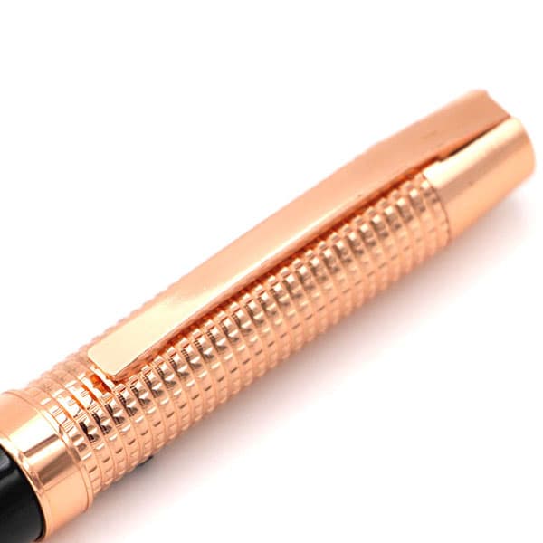 Bolígrafo Metálico Encobrizado Negro L75 - imagen 3