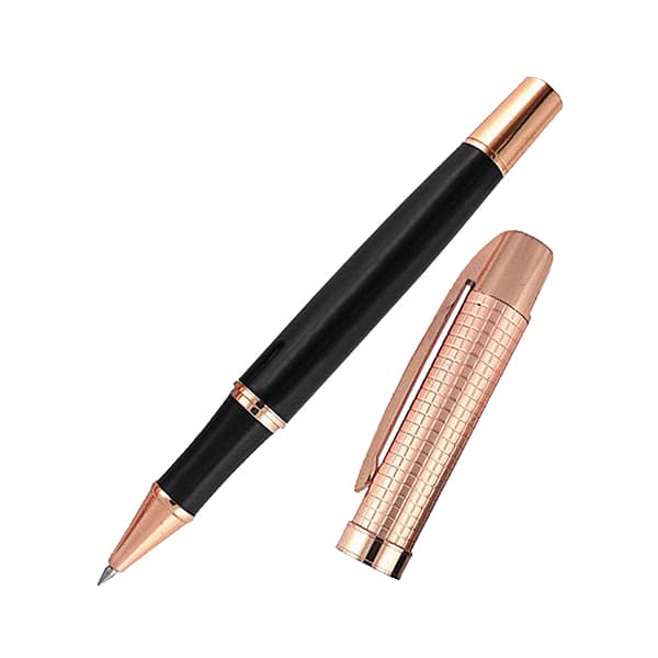 Roller Metálico Encobrizado Negro con estuche L76+B - imagen 2