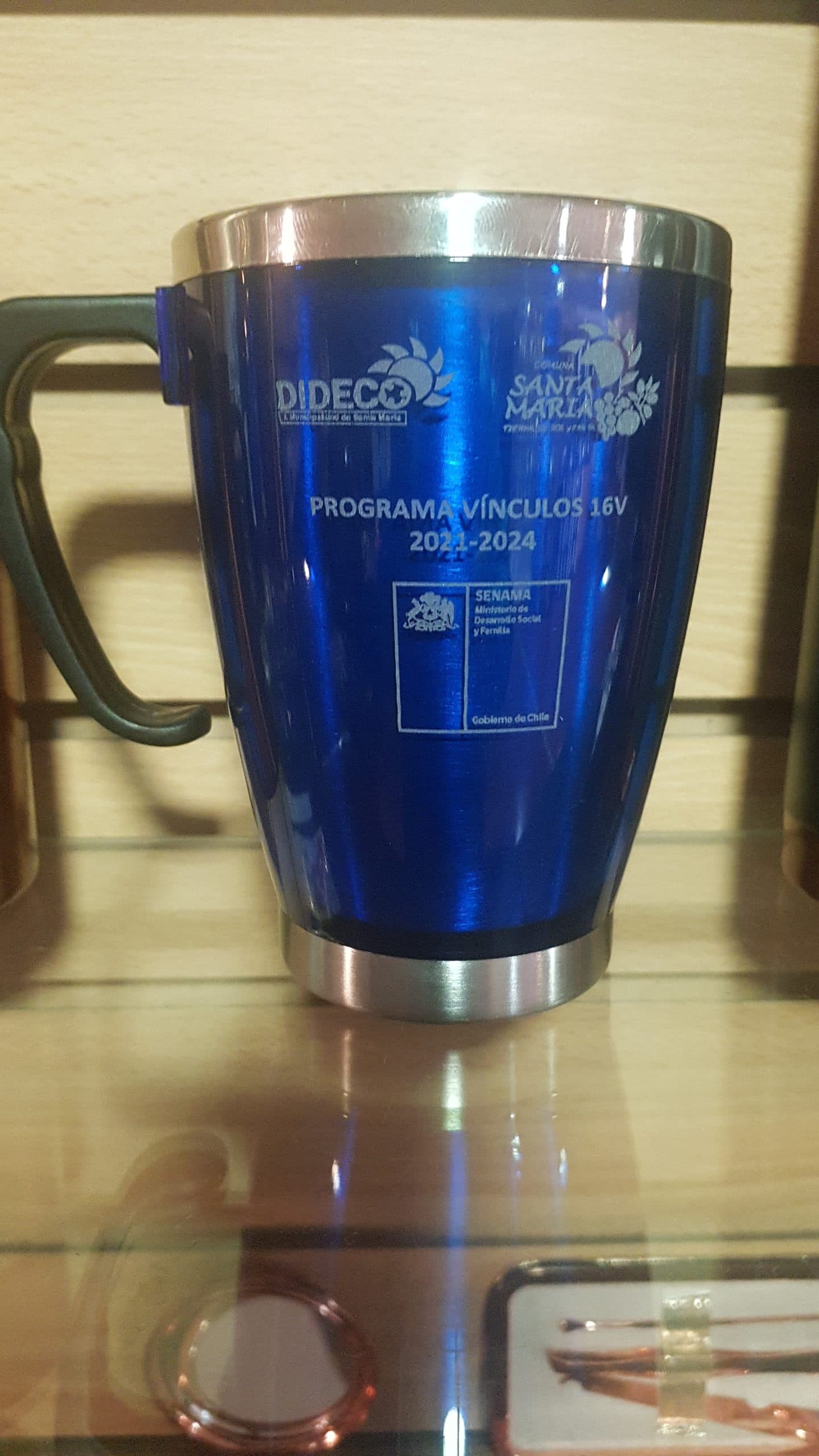 Mug Térmico Cónico Acero Inoxidable PVC M29 - imagen 9