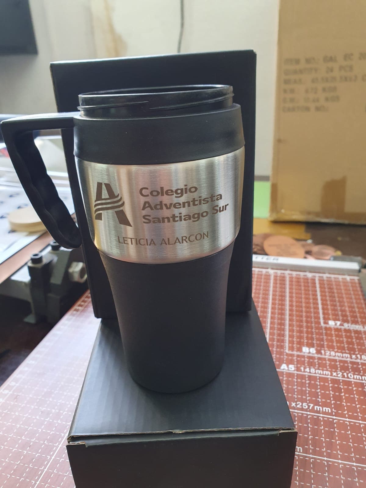 Mug Térmico Acero Inoxidable M12 - imagen 7