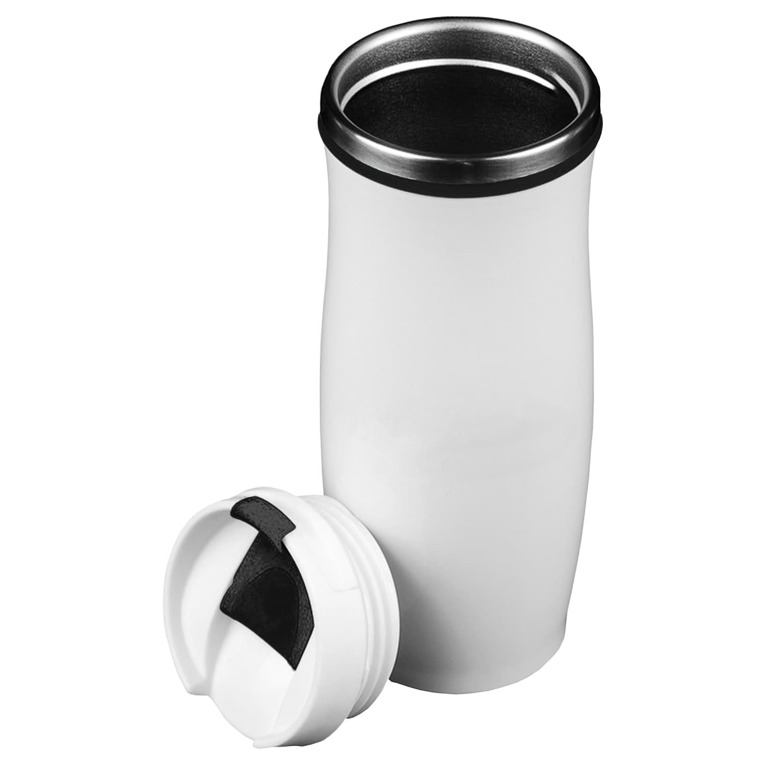Mug Térmico Acero inoxidable Blanco M17 - imagen 4