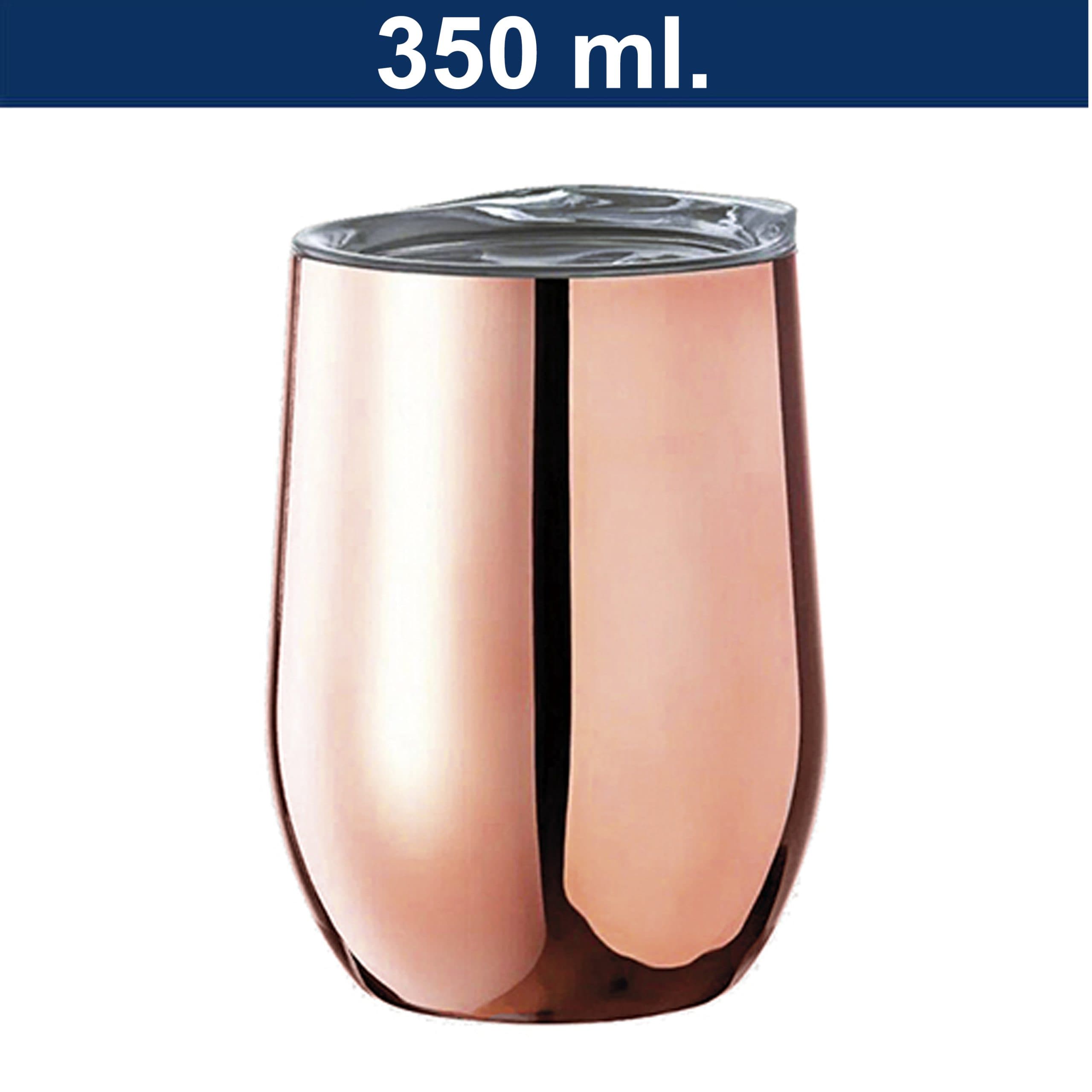 Mug Térmico Acero Inoxidable Encobrizado M199 - imagen 2