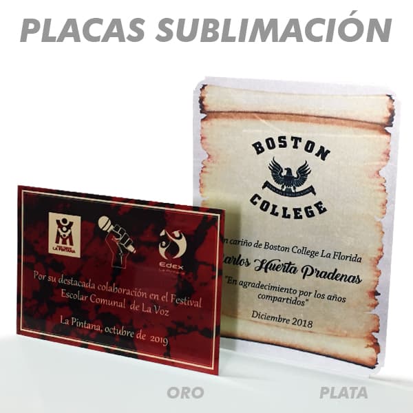 Placas de Sublimación - imagen 2
