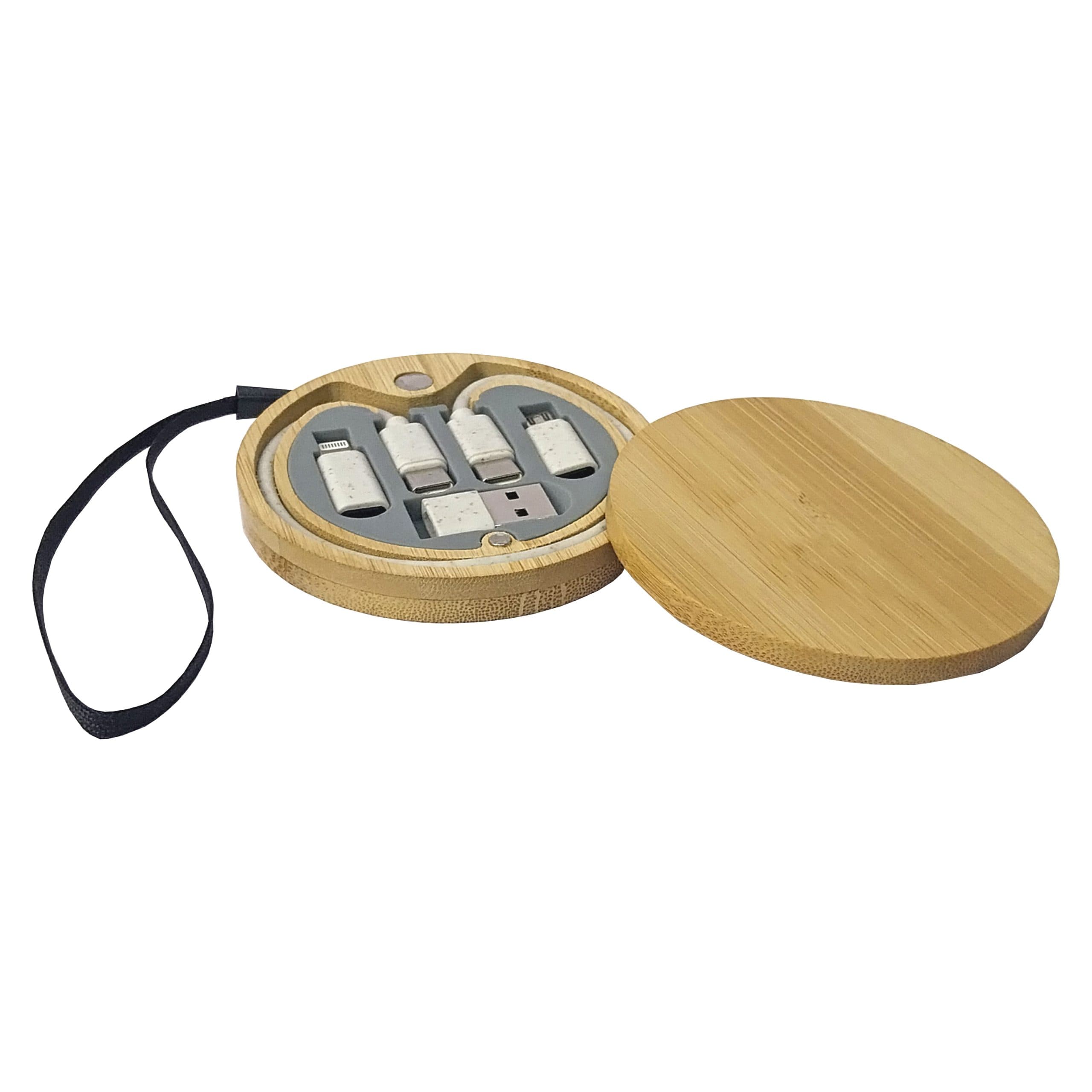 Cable Conector Multicargador de Bamboo T63 - imagen 2