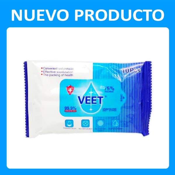 Toallas Desinfectantes con 75% Alcohol - imagen 3