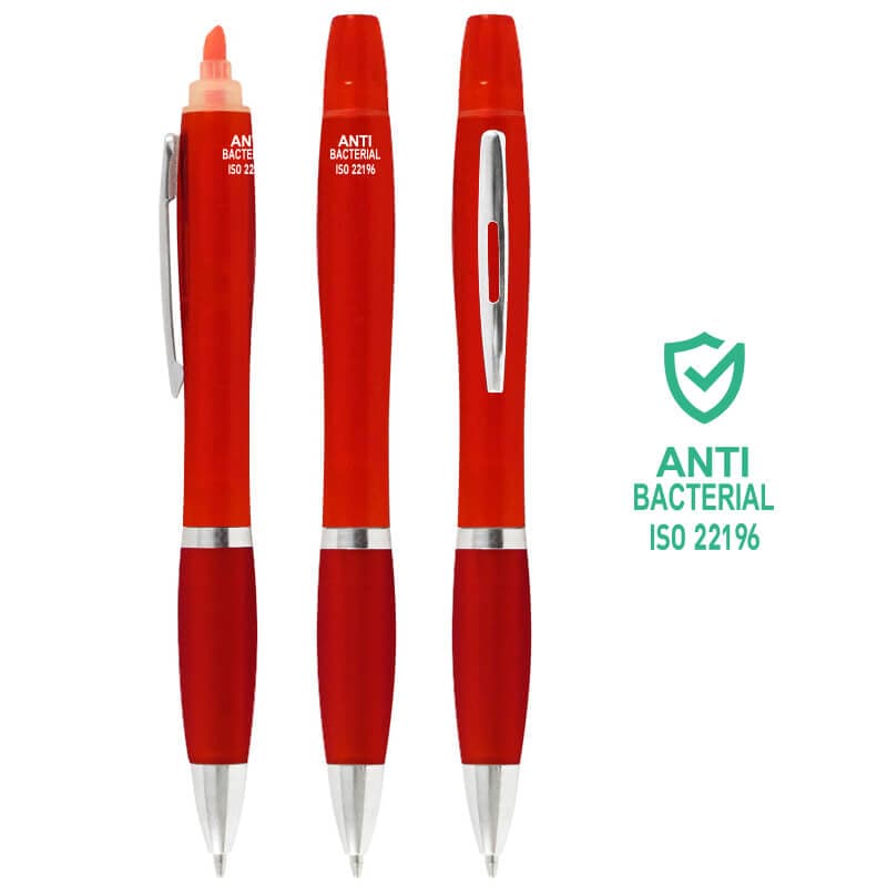 Bolígrafo Anti-Bacterial Destacador CO30 - imagen 3