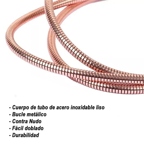 Cable Conector Apple Lightning Encobrizado T64 - imagen 4