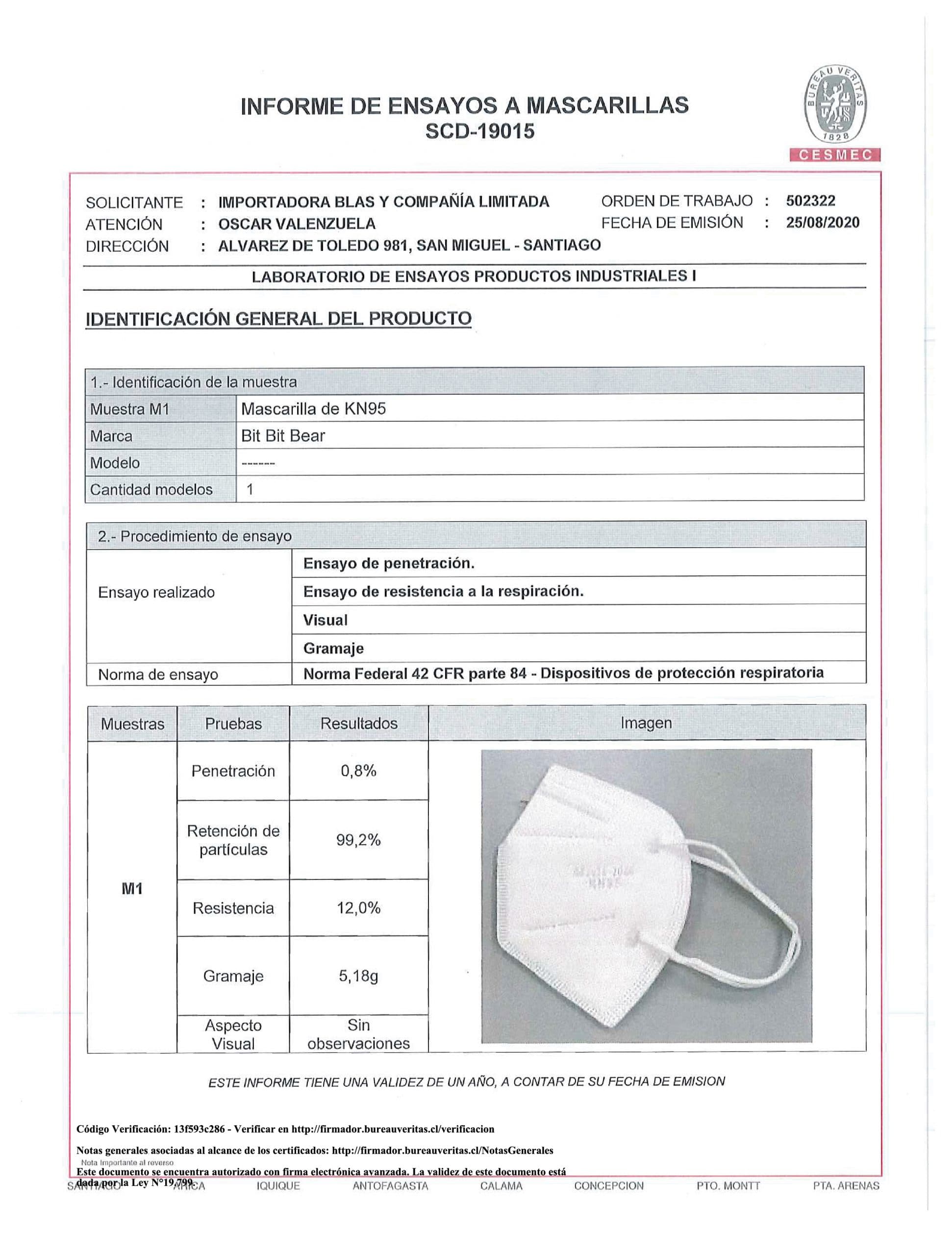 Mascarilla KN95 - FFP2 - imagen 2