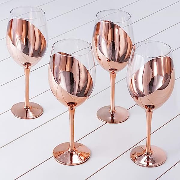Set de 4 Copas de Vino Encobrizadas M87 - imagen 5
