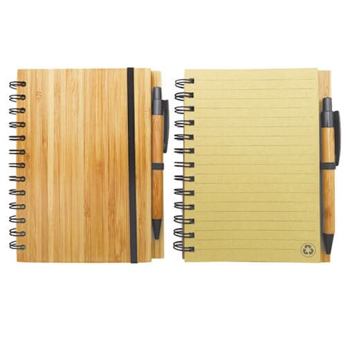 Cuaderno de Bamboo con bolígrafo N30