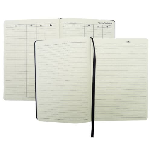 Libreta Agenda Símil Cuero N44 - imagen 2