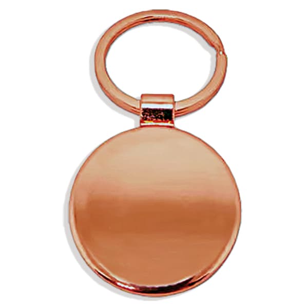 Llavero Redondo Encobrizado Negro K61 - imagen 3