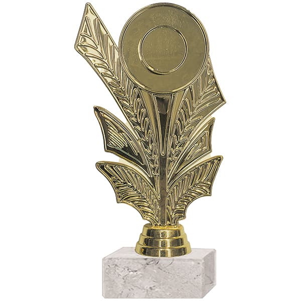 Trofeo plástico Laurel MI36