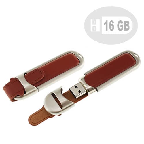 Pendrive Ejecutivo Símil Cuero PD10