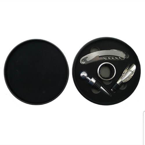 Set de Vino Símil Cuero W7 - imagen 4