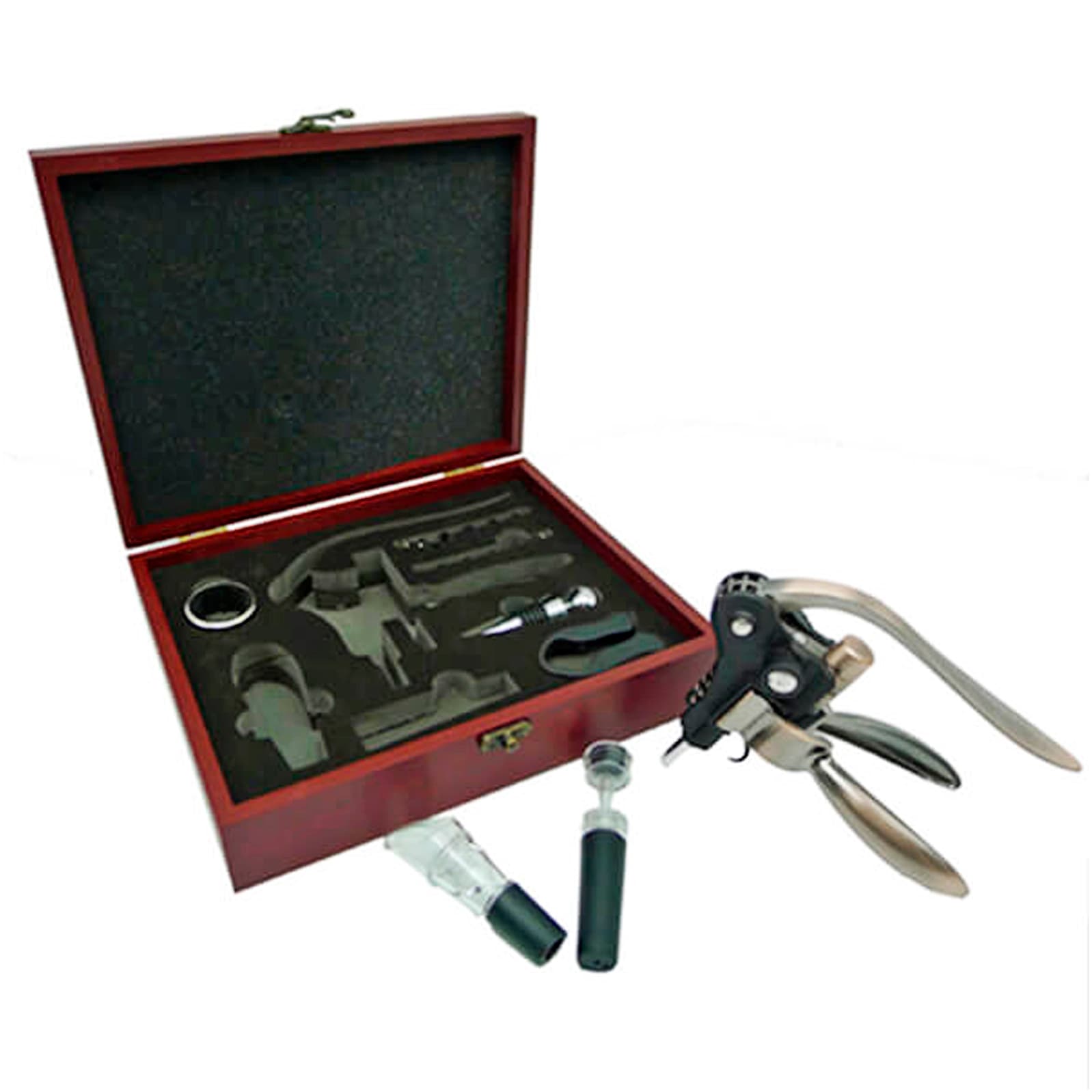 Set de Vino Deluxe Caoba W10 - imagen 4