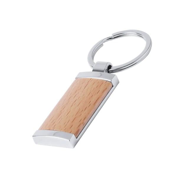 Llavero Metal Madera K33 - imagen 2