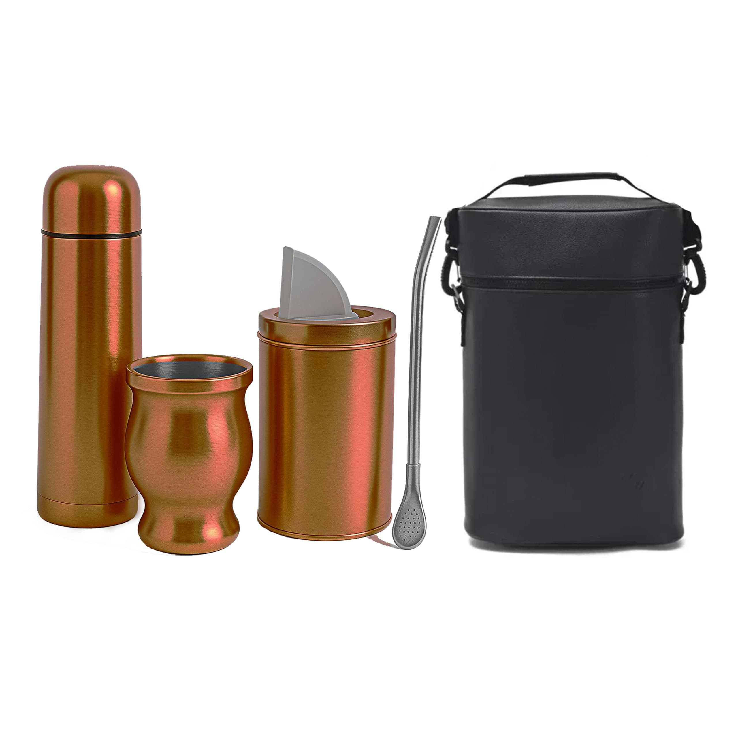 Set de Mate color Cobre con Bolso MAT01 - imagen 2
