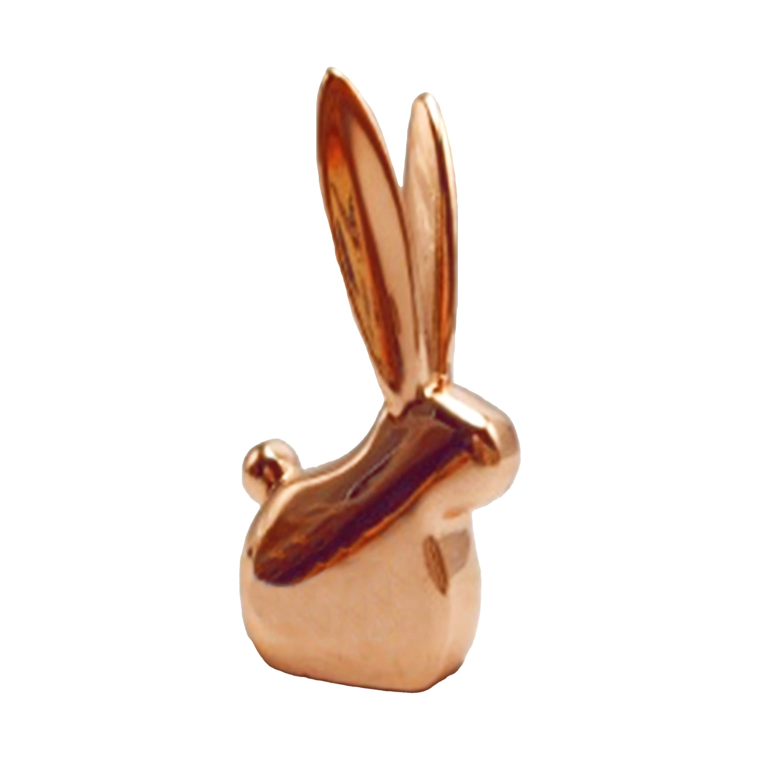 Conejo porta Argollas Encobrizado RA10