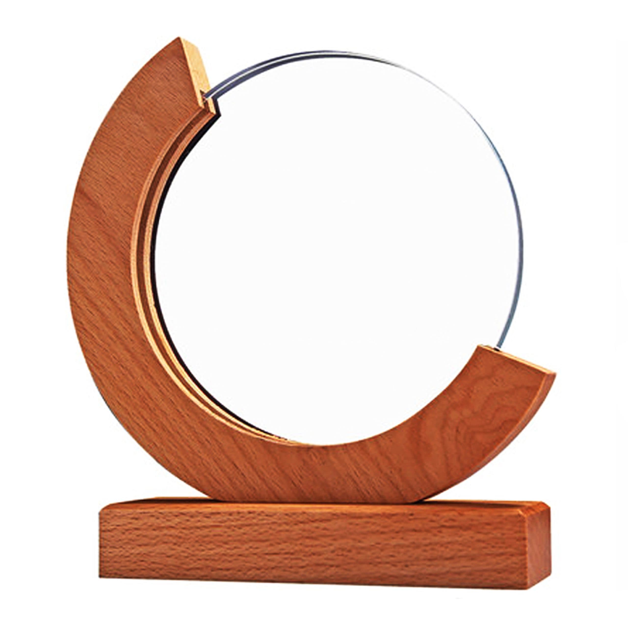 Galvano Cristal con Base de Madera BLAS 58 - imagen 2