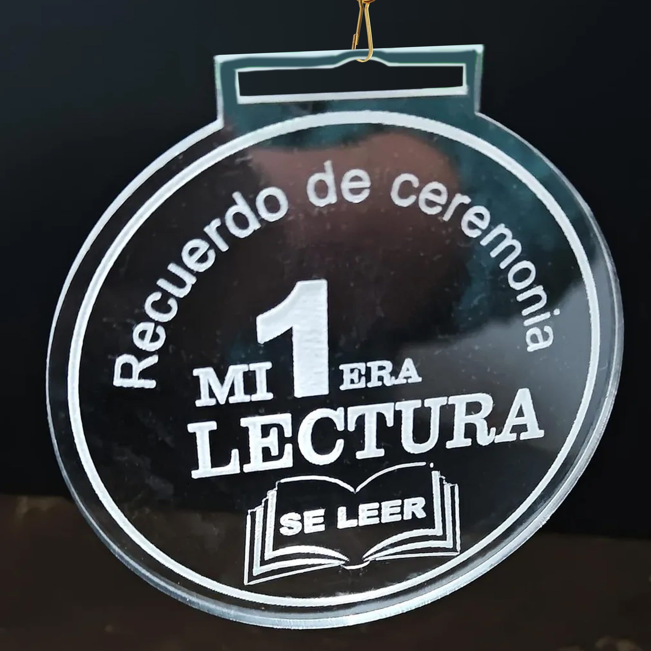 Medalla Acrílico Transparente MD150 - imagen 4