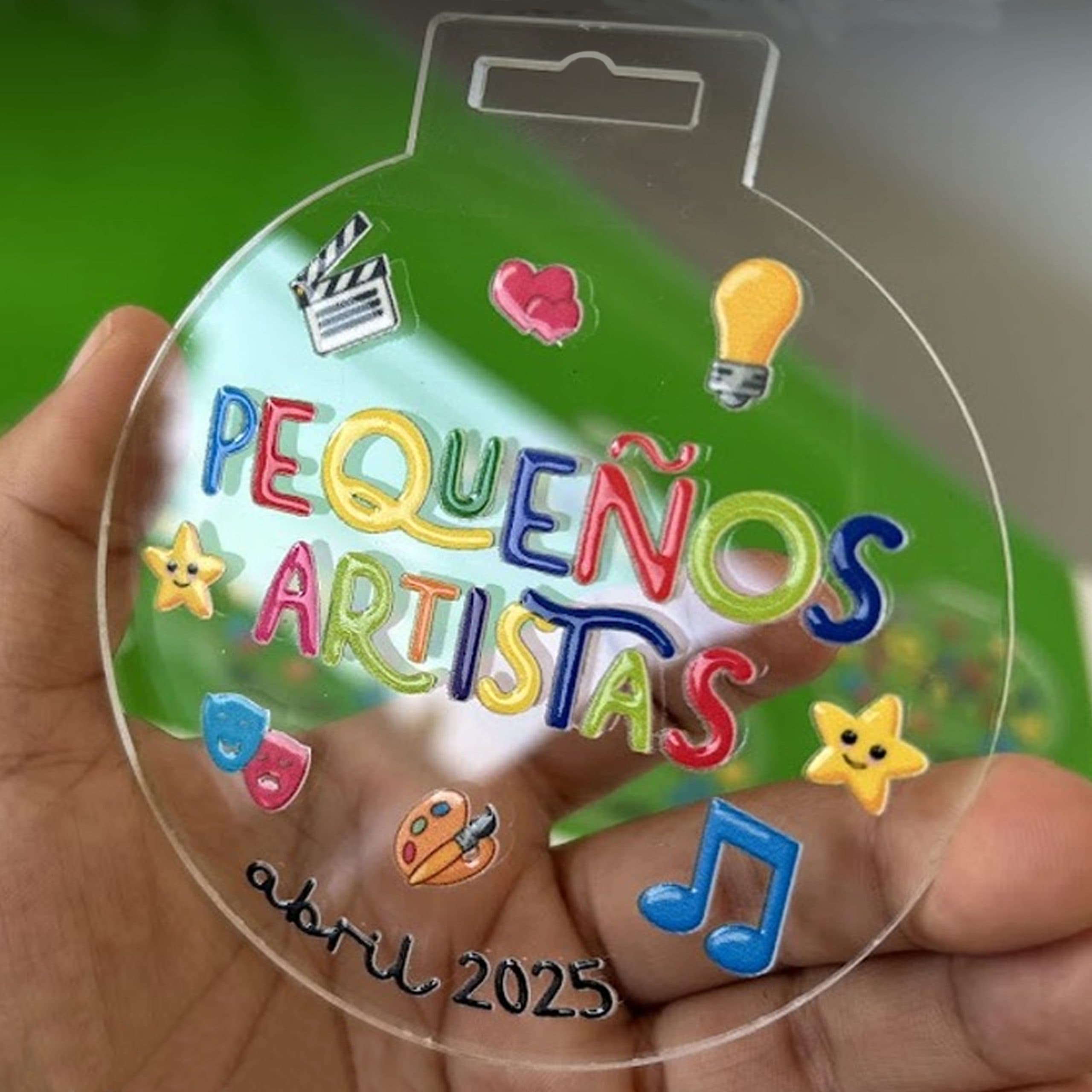 Medalla Acrílico Transparente MD150 - imagen 5