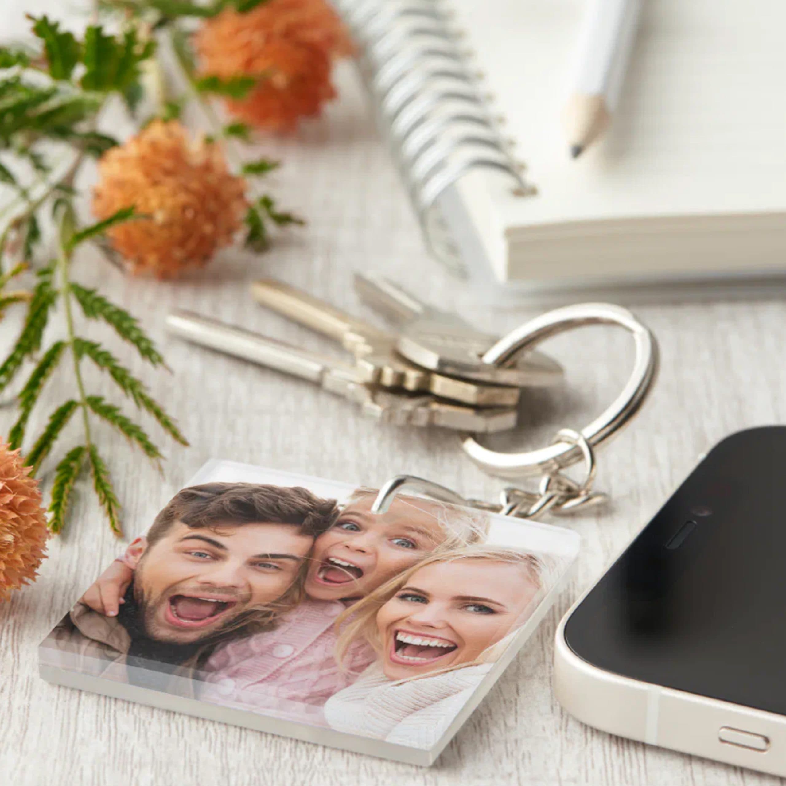 Llavero Acrílico Sublimable Cuadrado NI40 - imagen 2