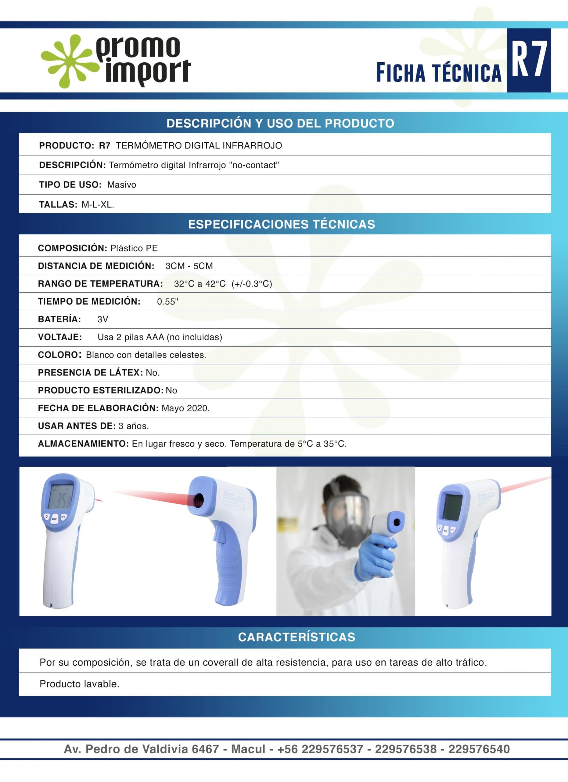 Termómetro digital Infrarrojo - imagen 6