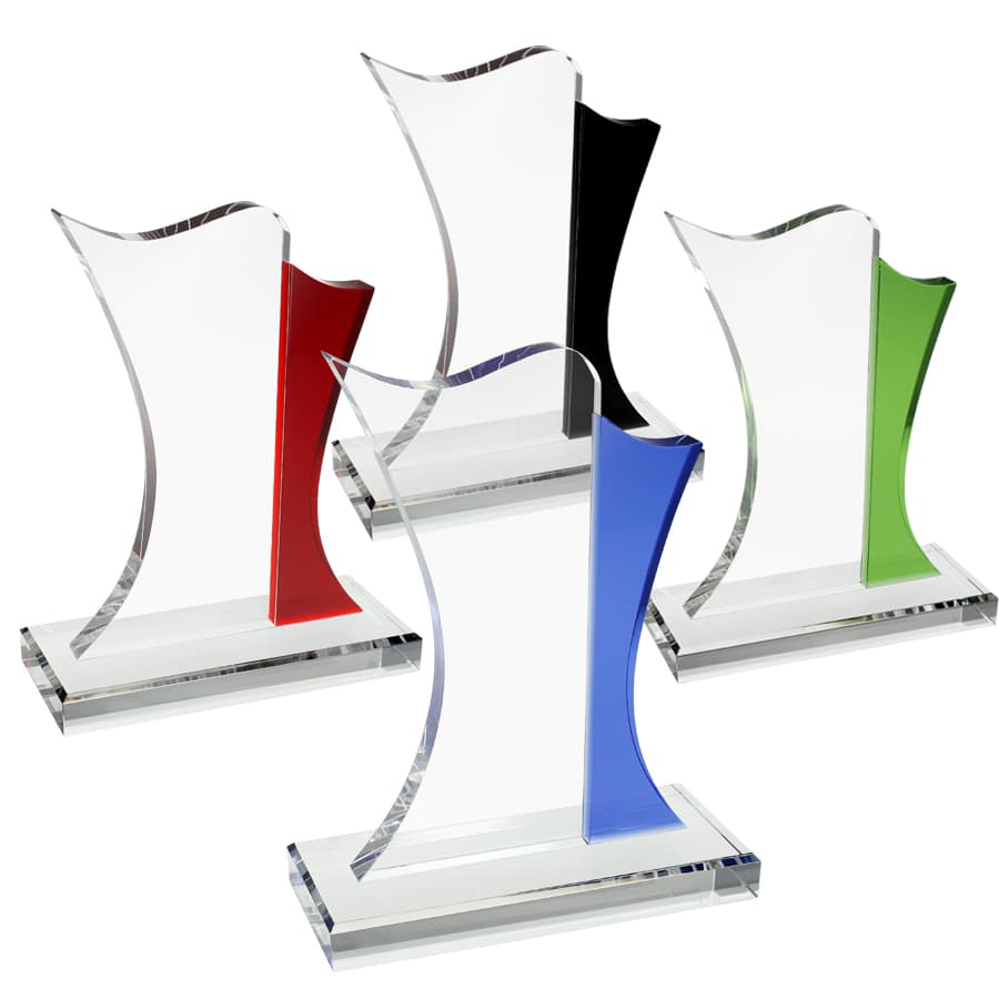 Trofeo Galvano Cristal «Bauhaus»