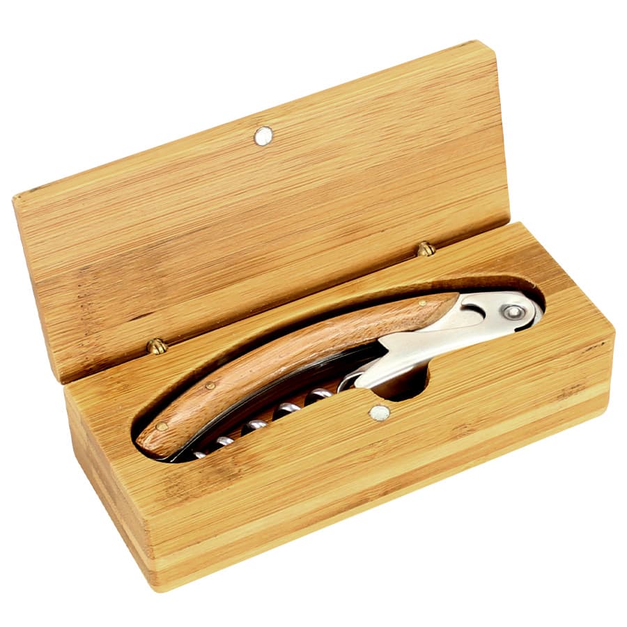 Multiherramienta Vino de Bamboo - imagen 4