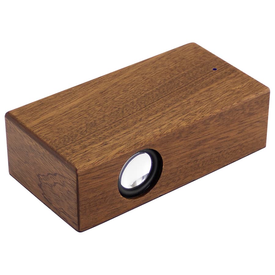 Parlante Grande Inducción Madera Nogal - imagen 3