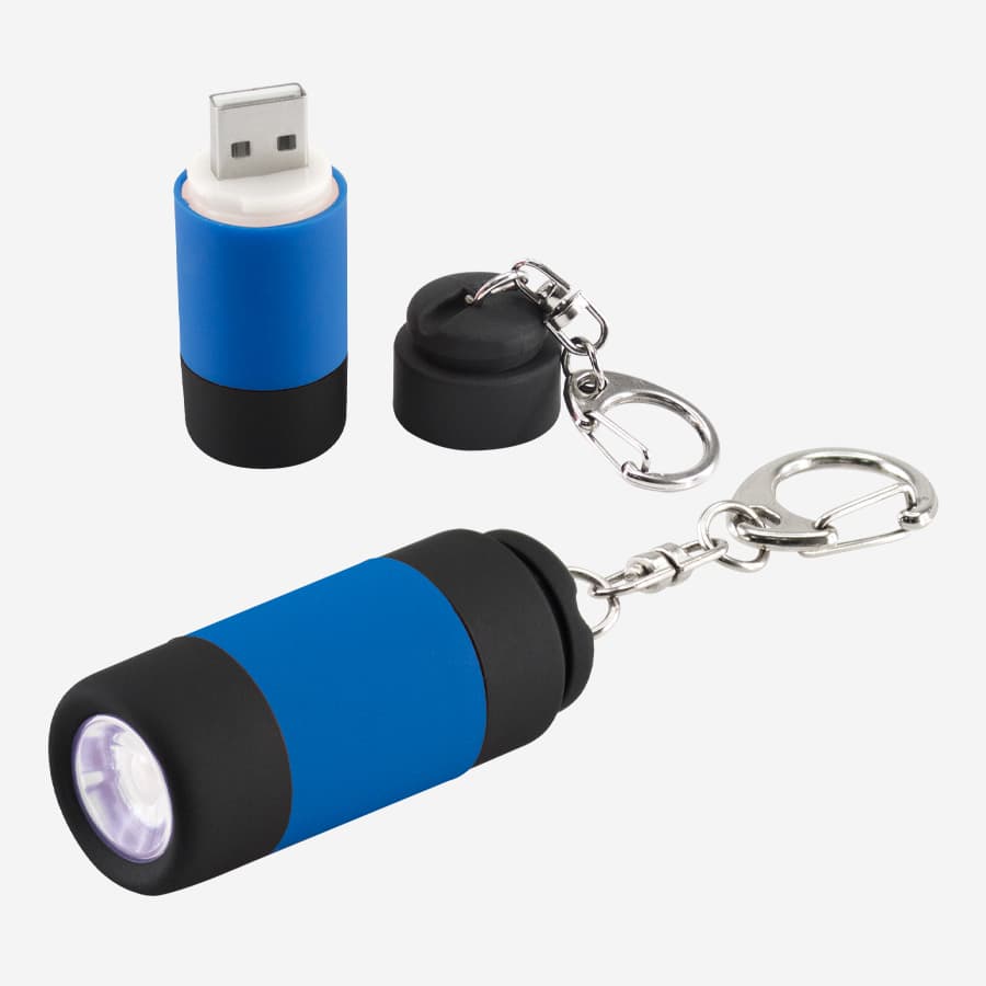 Llavero-Linterna LED Cargador USB - imagen 2